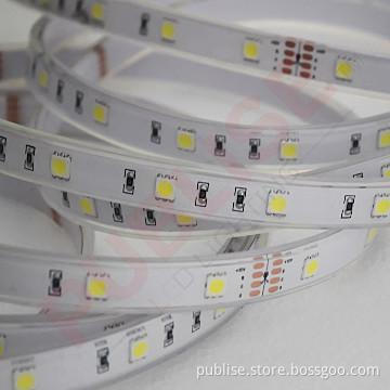 PU Cover RGB LED Strips Waterproof 60 SMD5050 IP65/IP67
